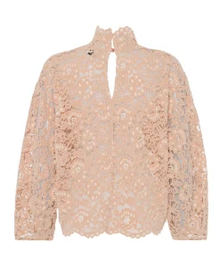 Dames top beige