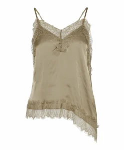 Dames top beige