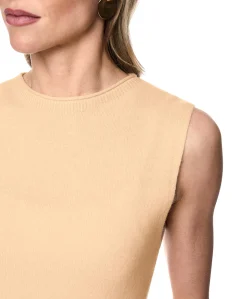 Dames top beige