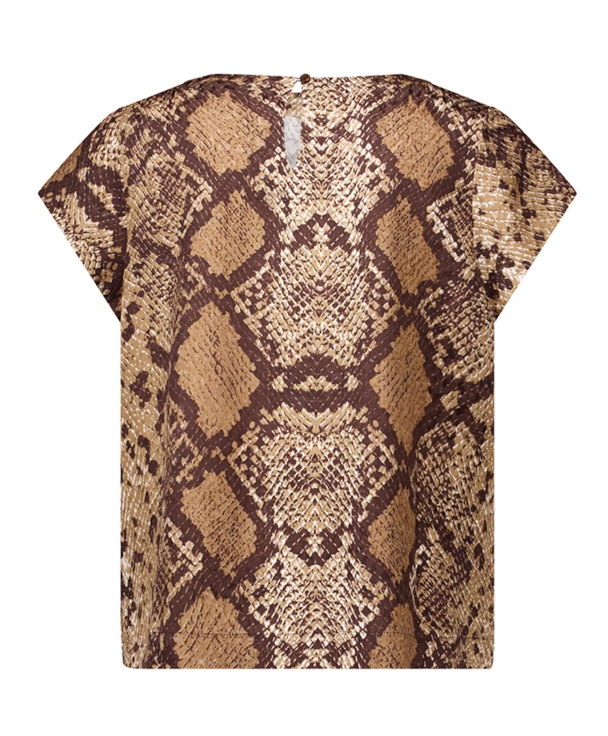 Dames top beige