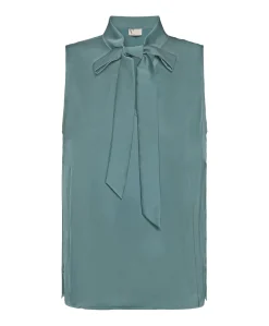 Dames top blauw