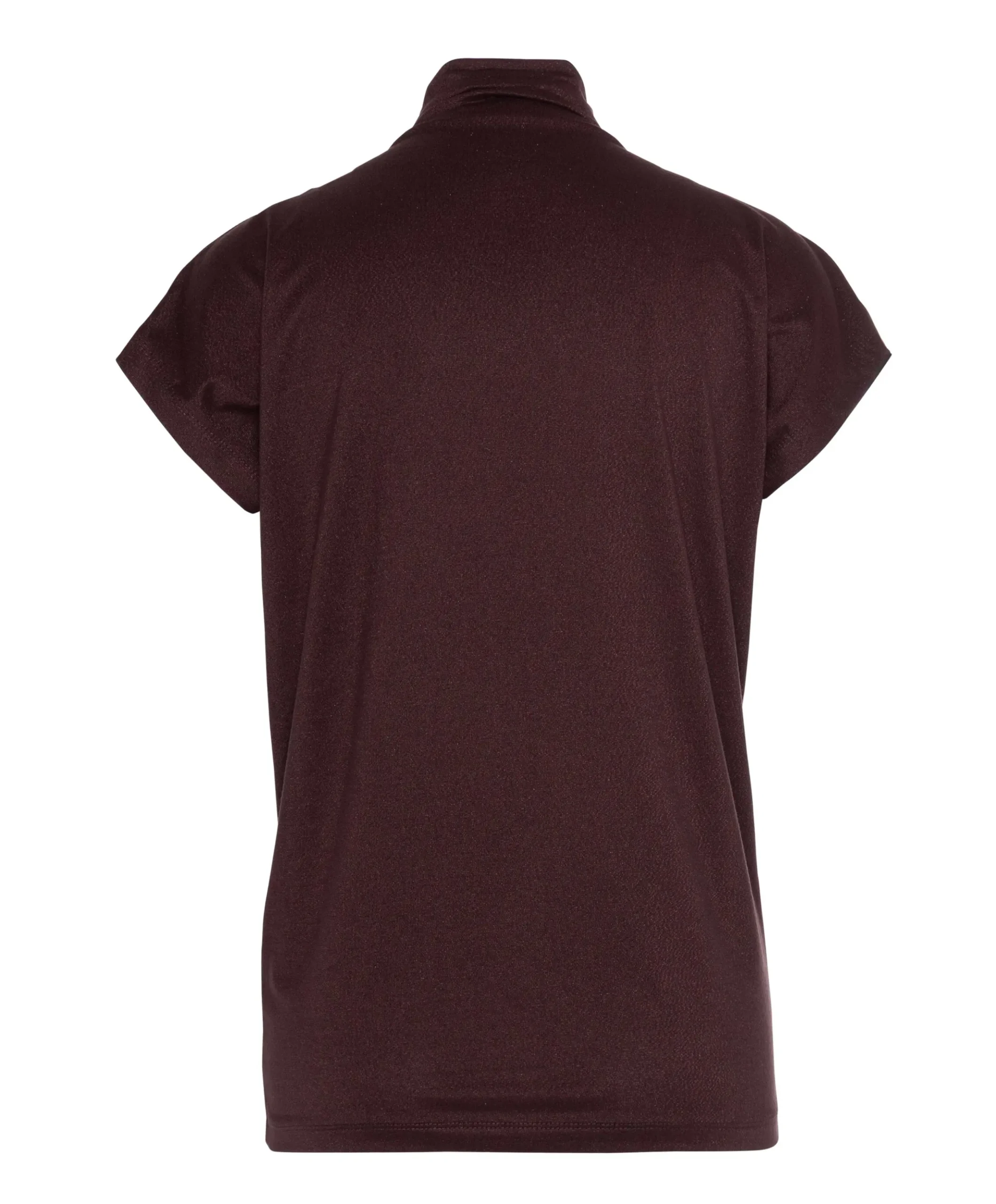 Dames top bordeaux