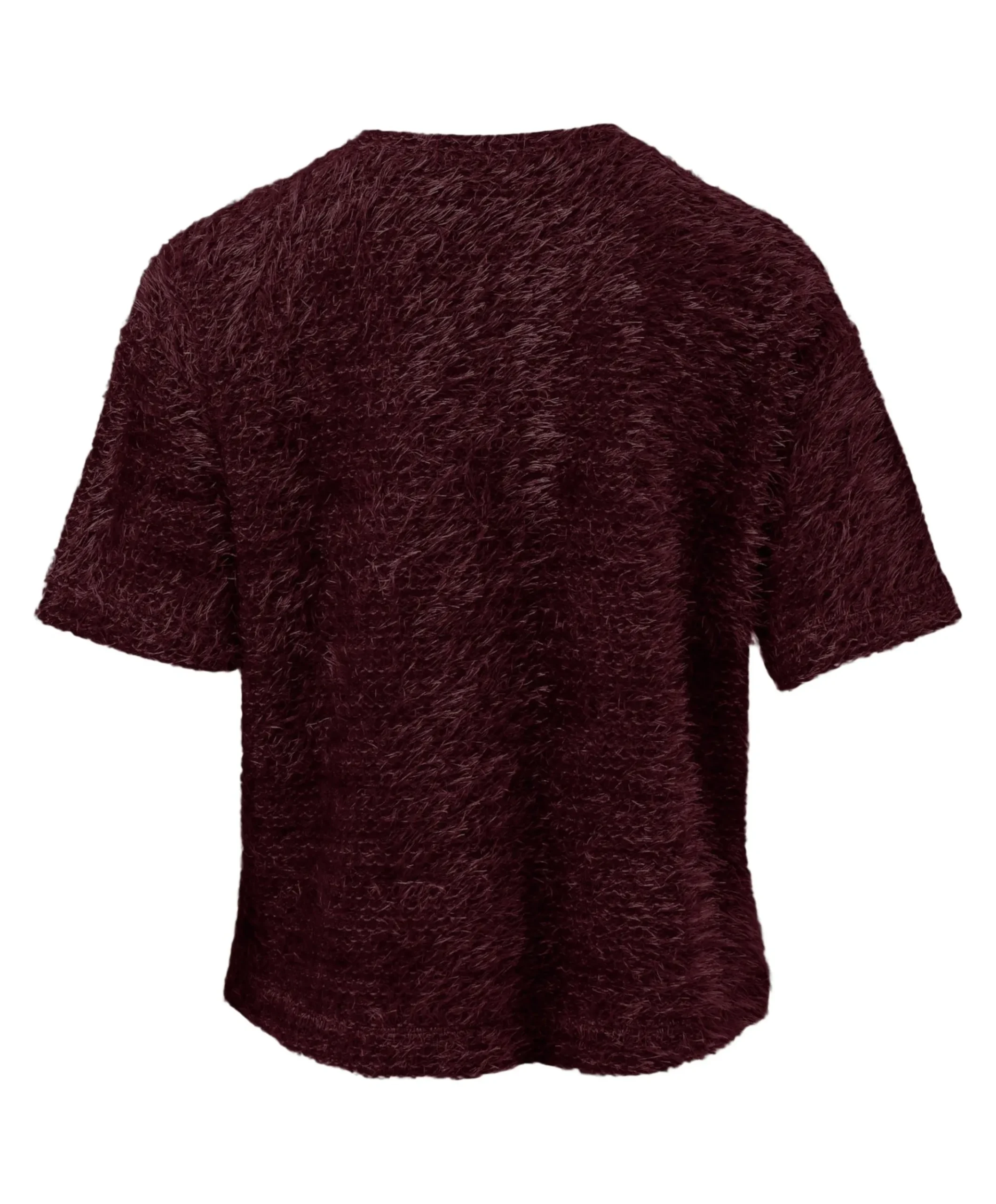 Dames top bordeaux
