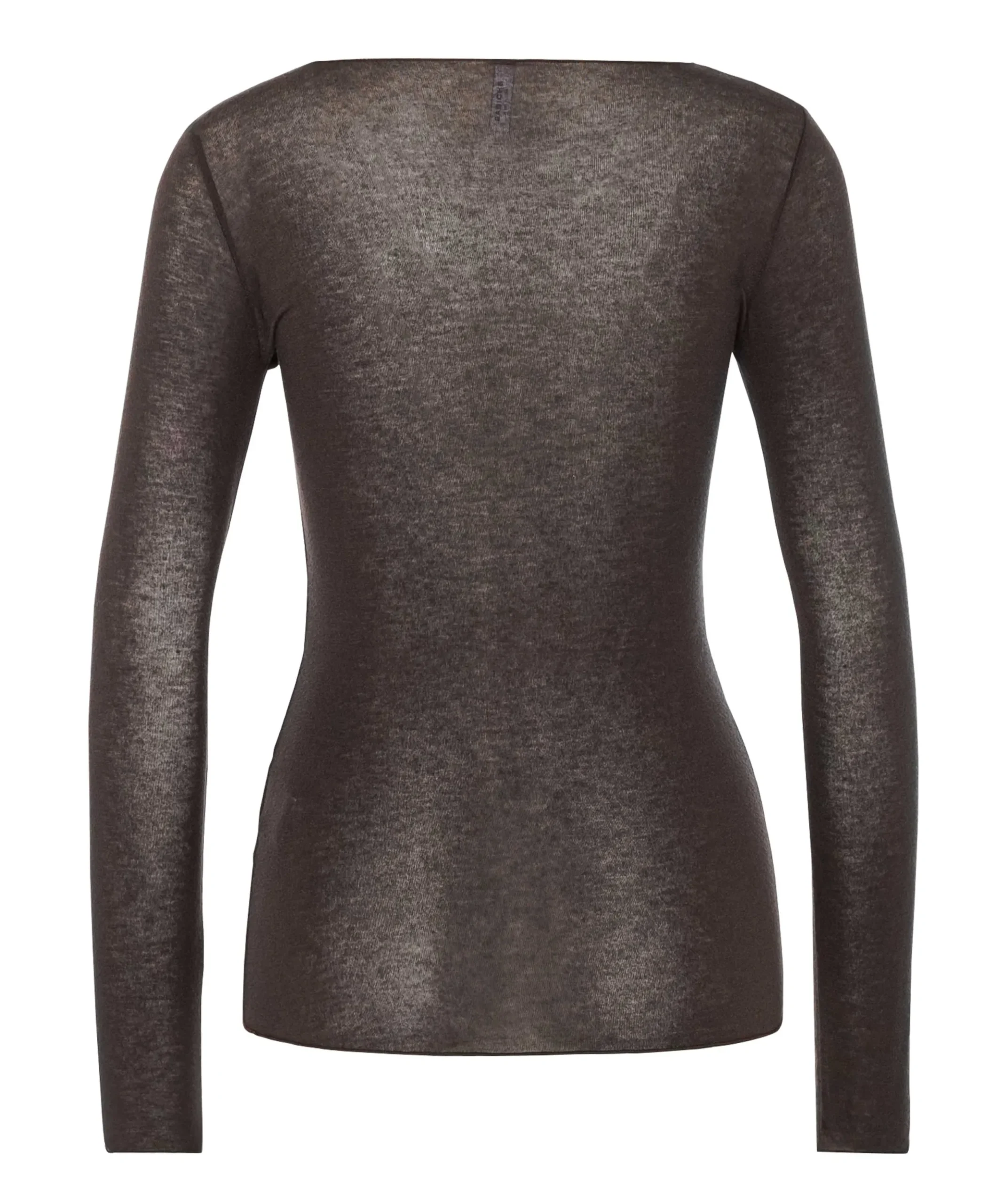 Dames top bruin