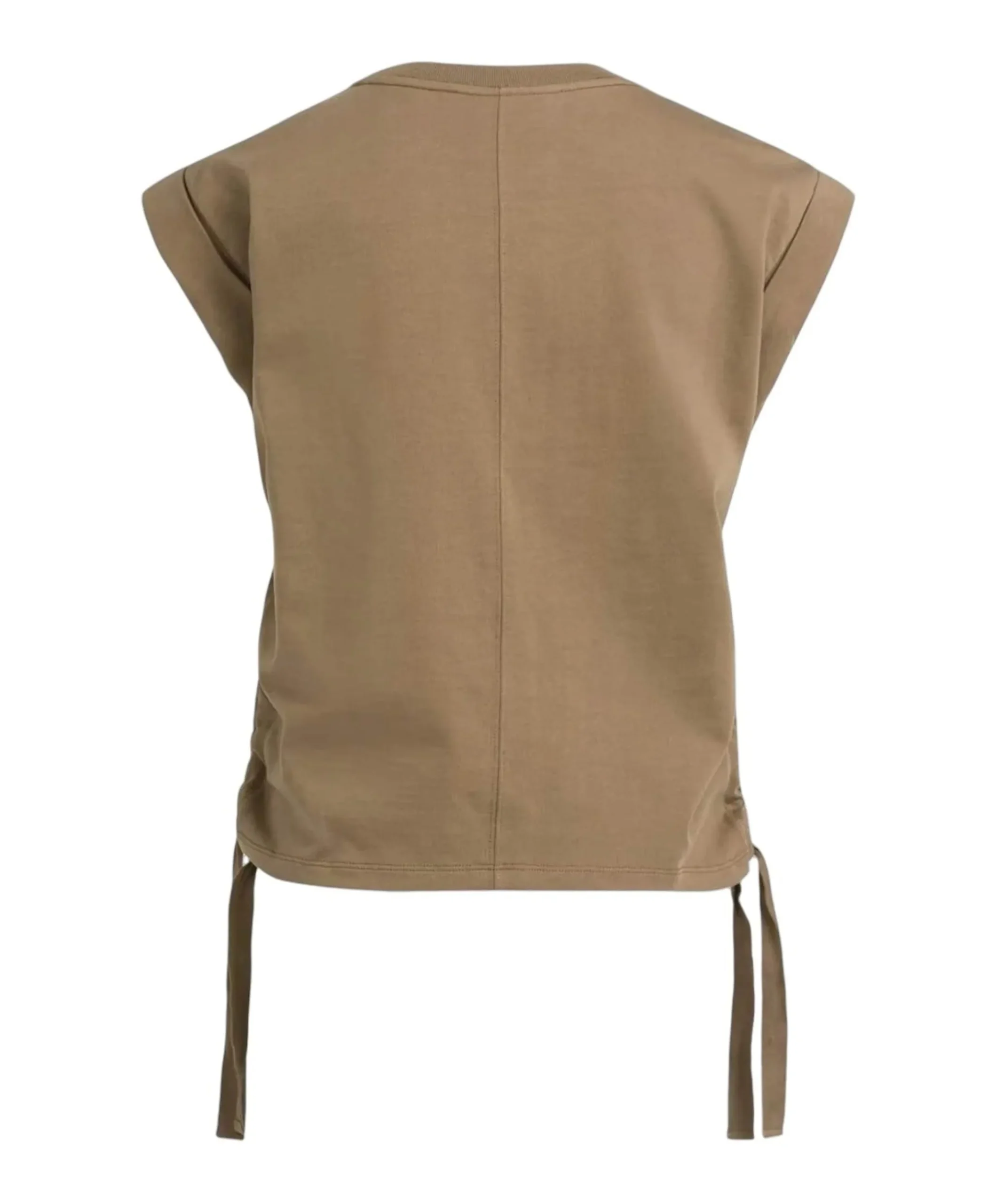 Dames top bruin