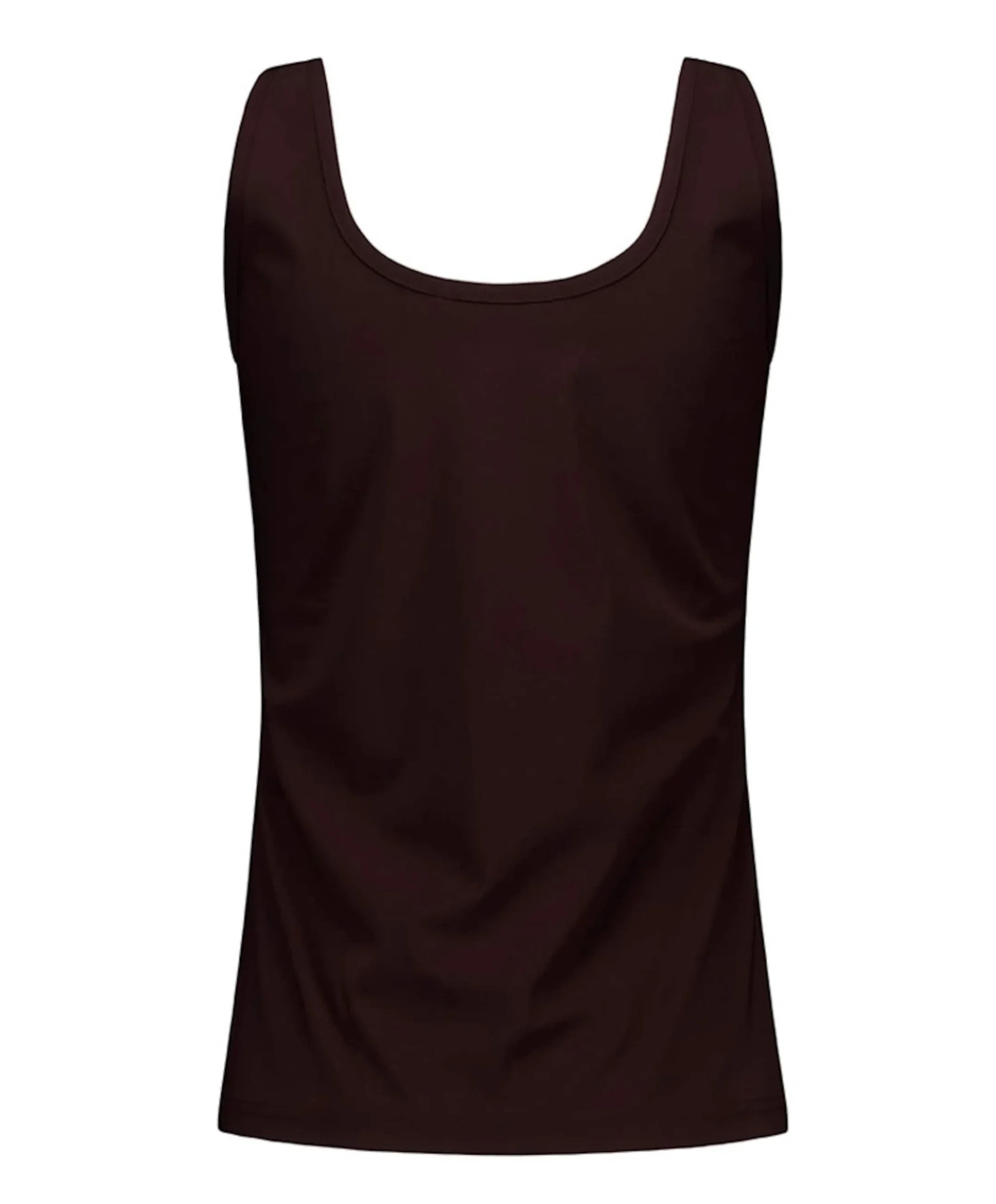 Dames top bruin