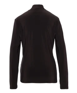 Dames top bruin