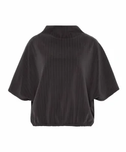 Dames top bruin