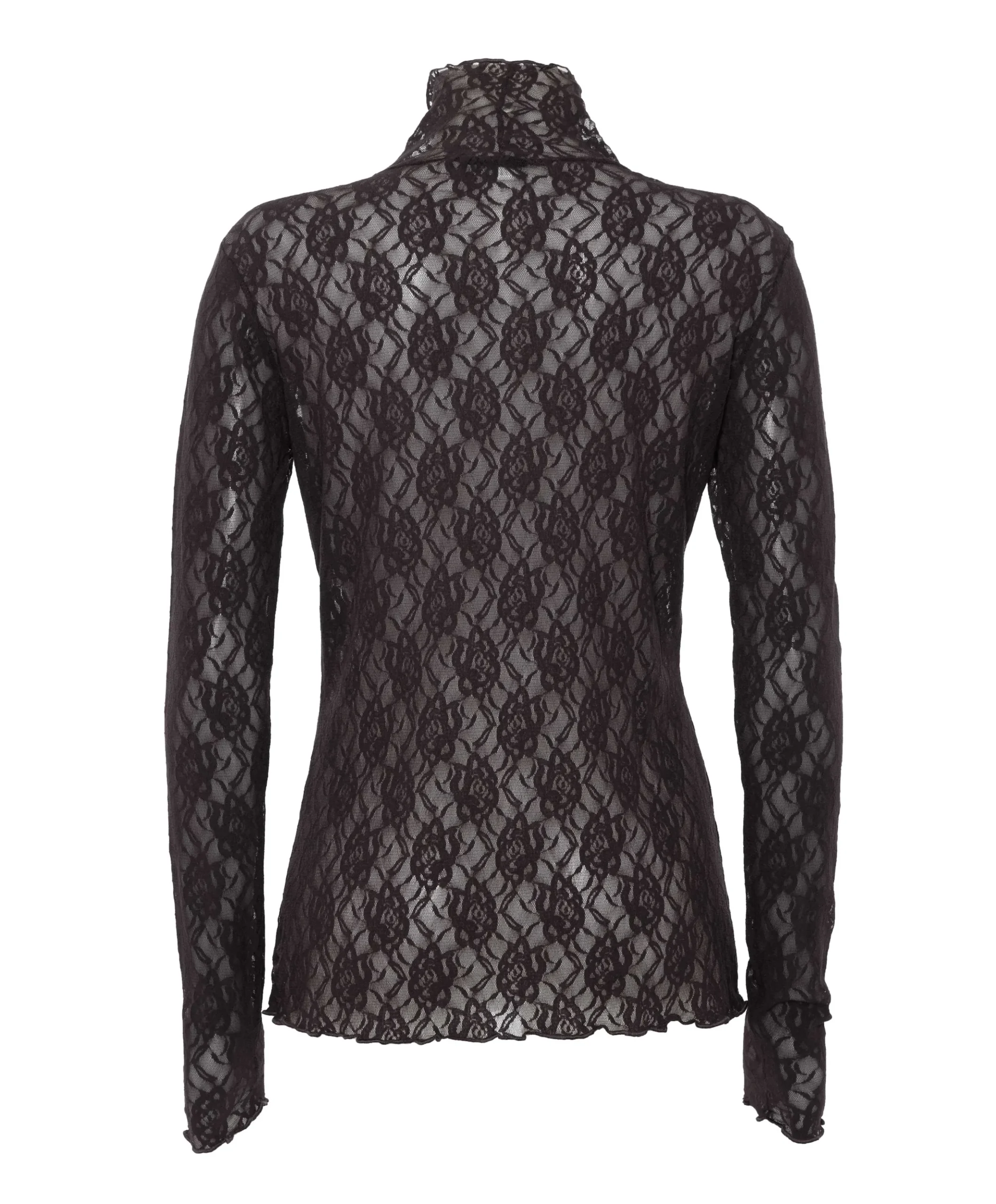 Dames top bruin