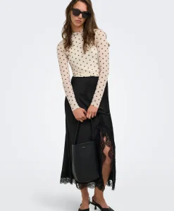 Dames top ecru