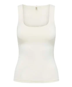 Dames top ecru