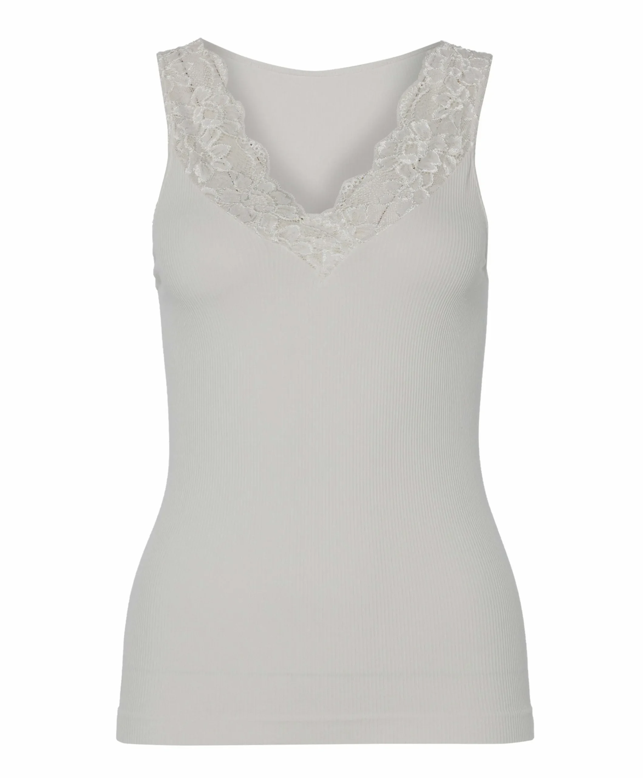 Dames top ecru