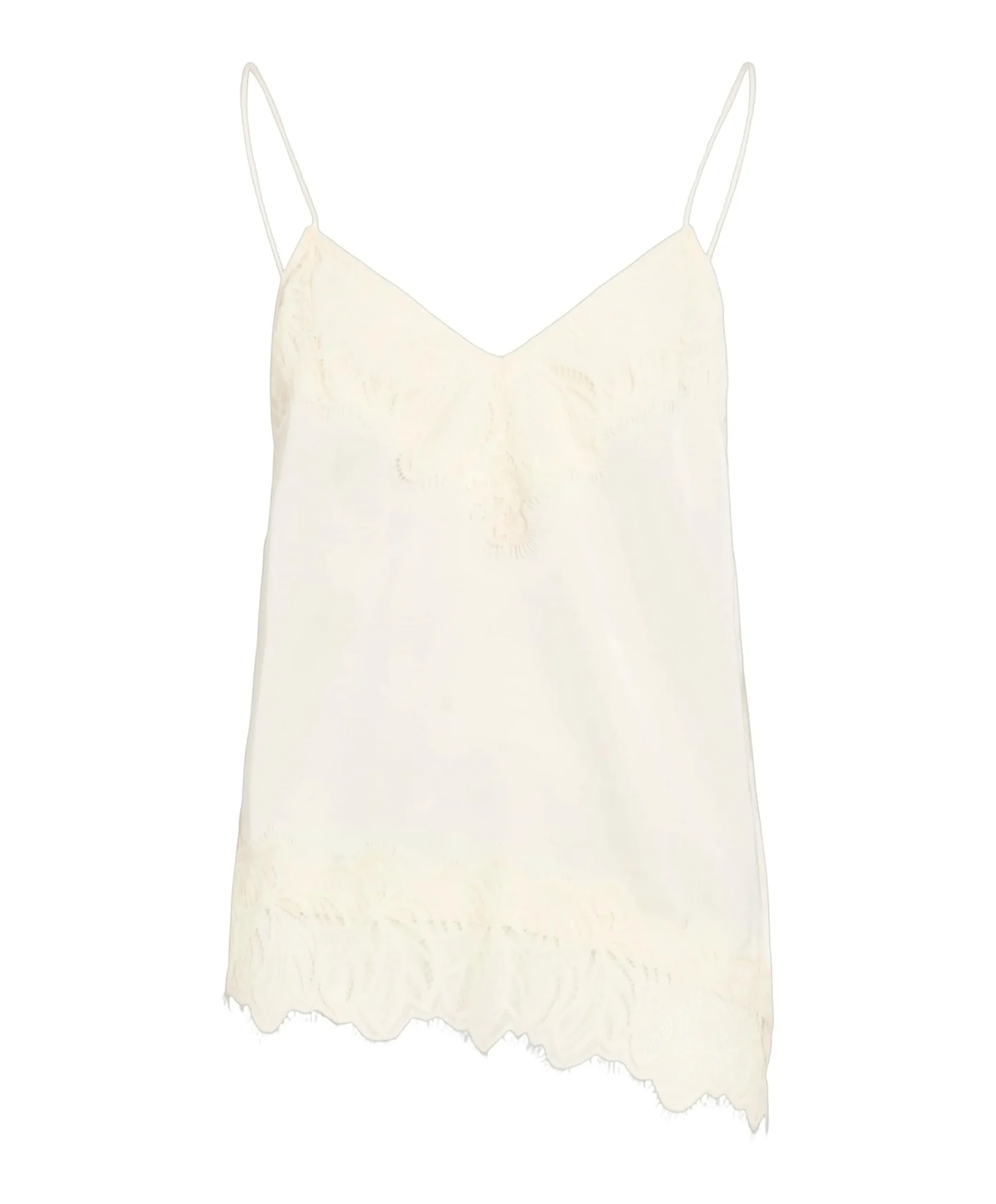 Dames top ecru