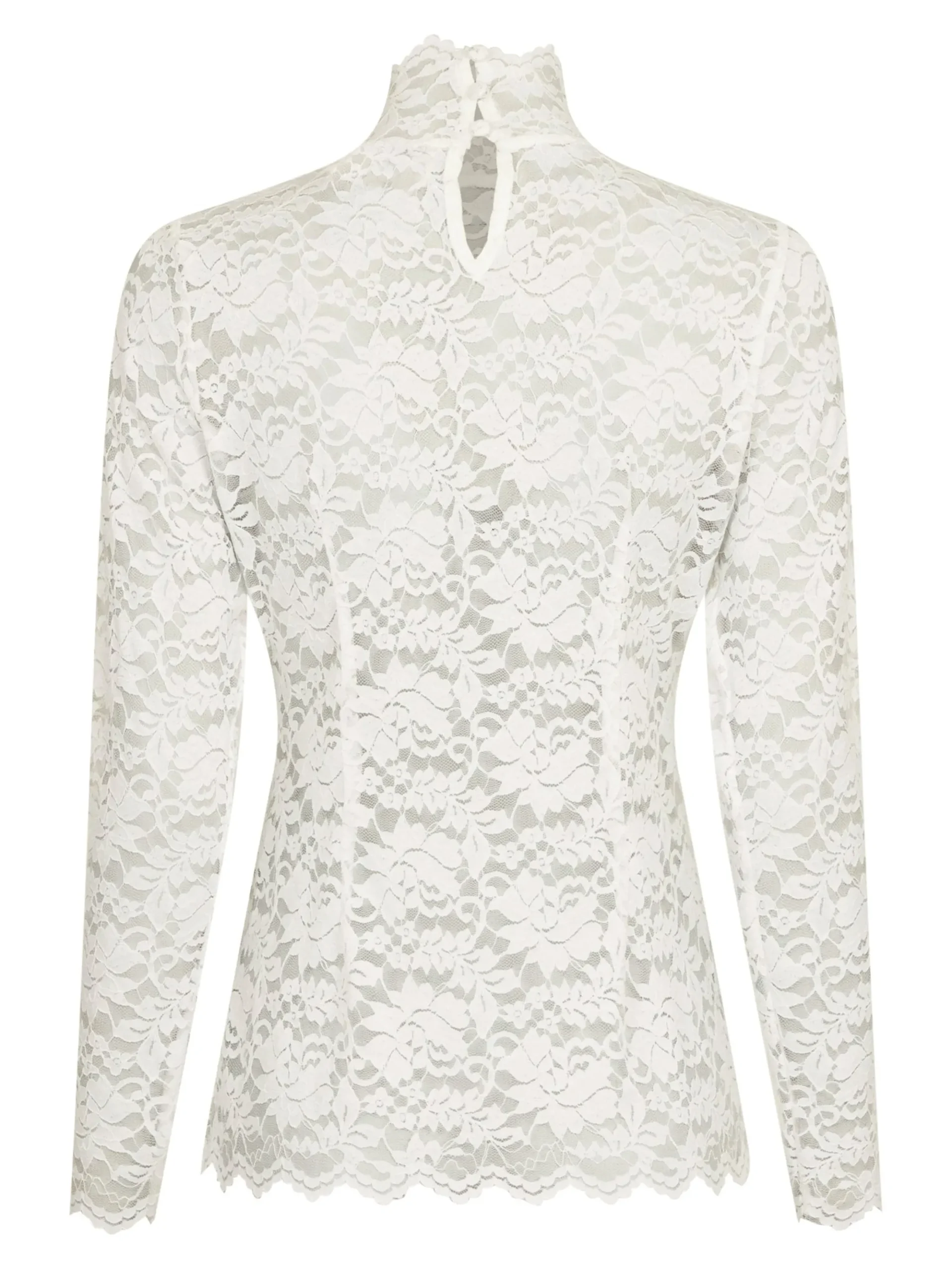 Dames top ecru