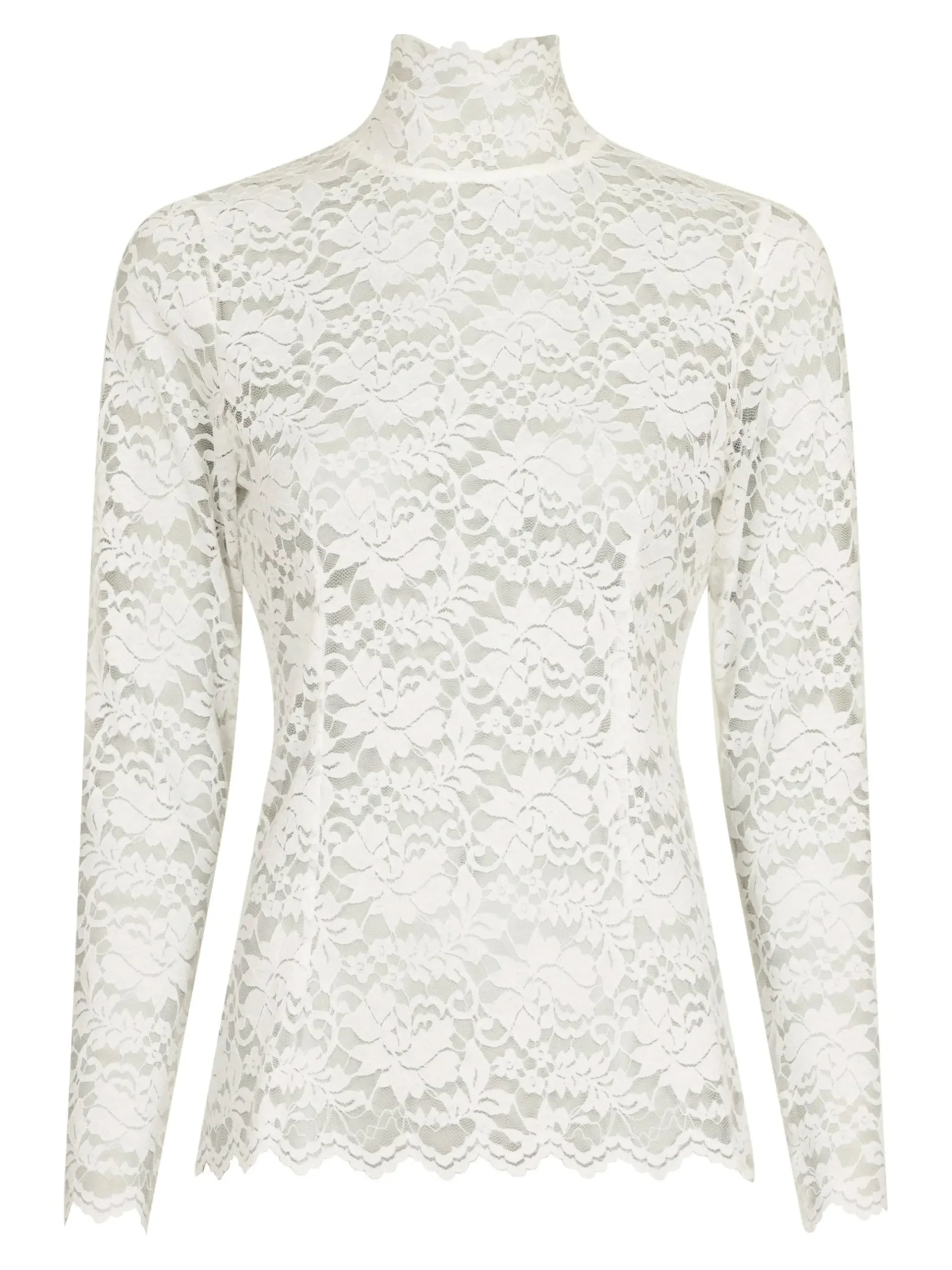 Dames top ecru