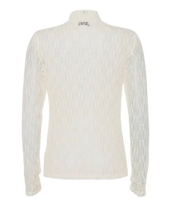 Dames top ecru