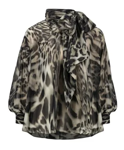 Dames top grijs