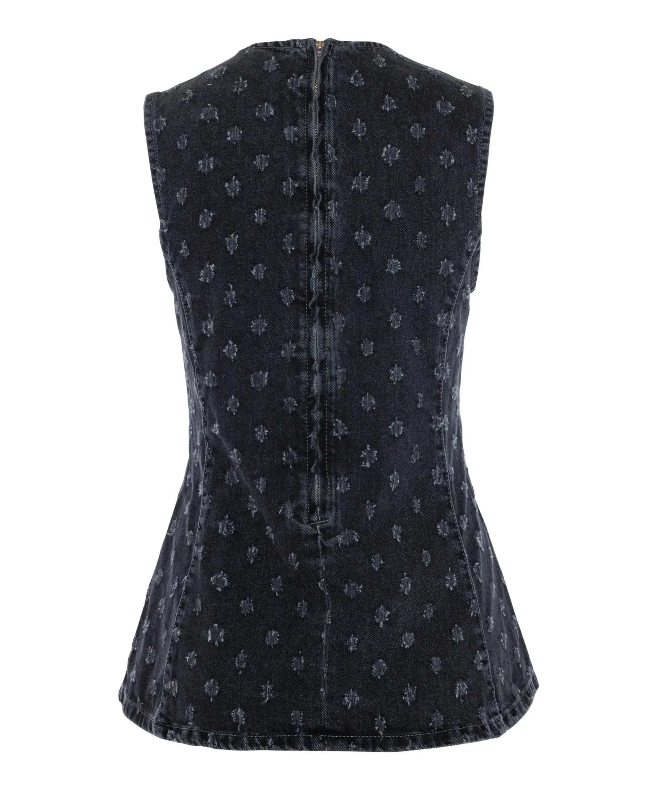 Dames top grijs