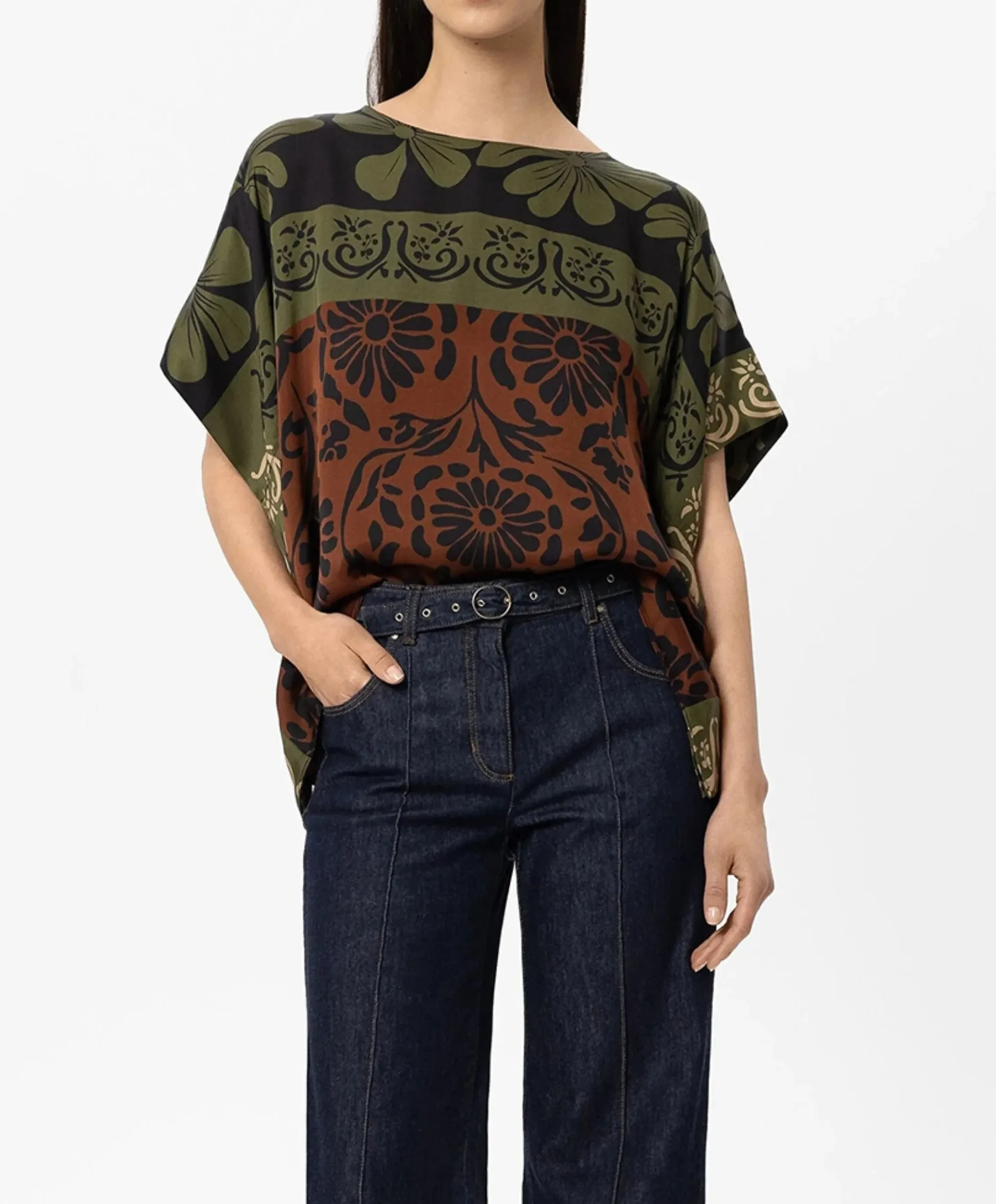 Dames top groen
