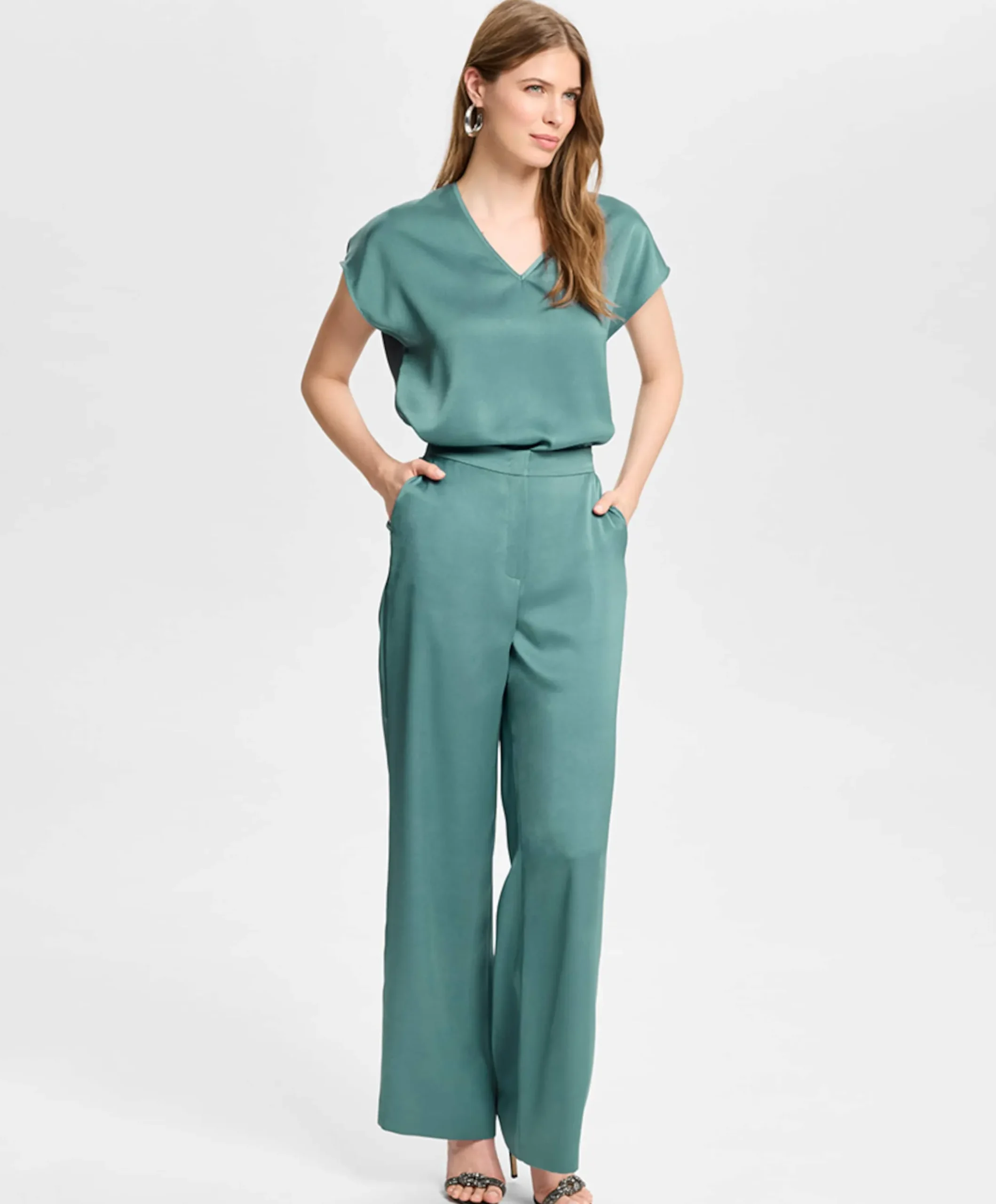 Dames top groen