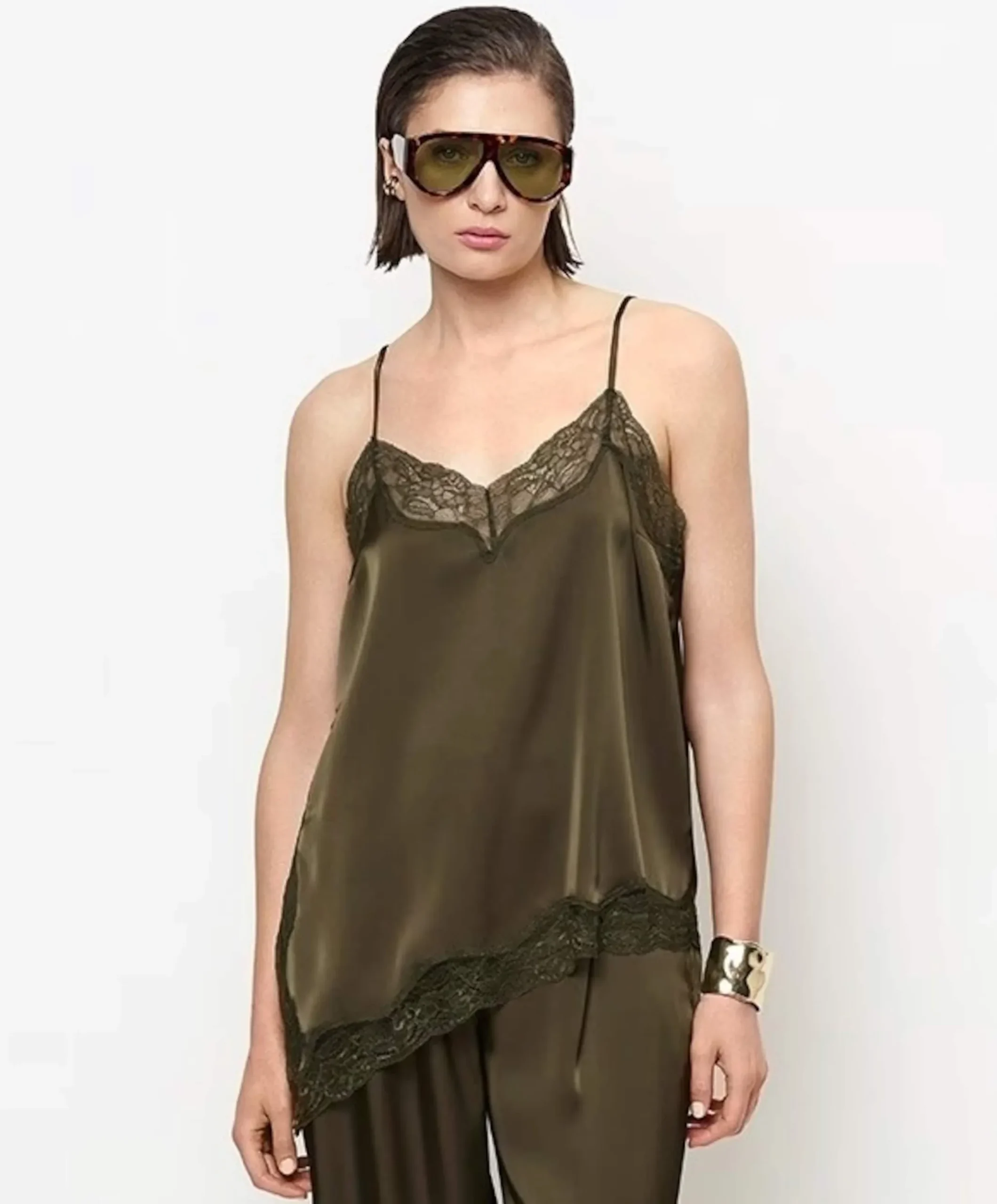 Dames top groen