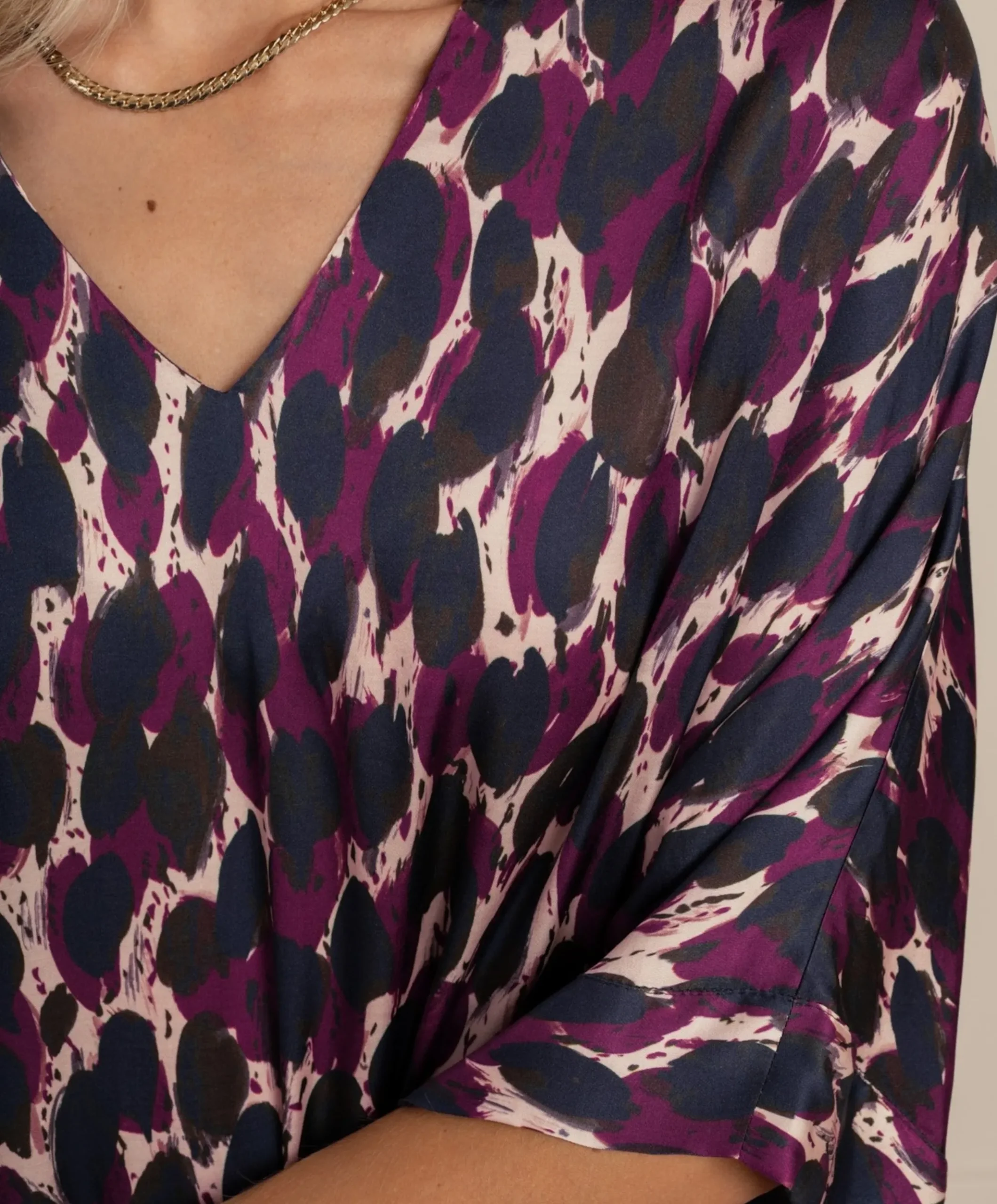 Dames top paars