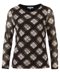 Dames top zwart