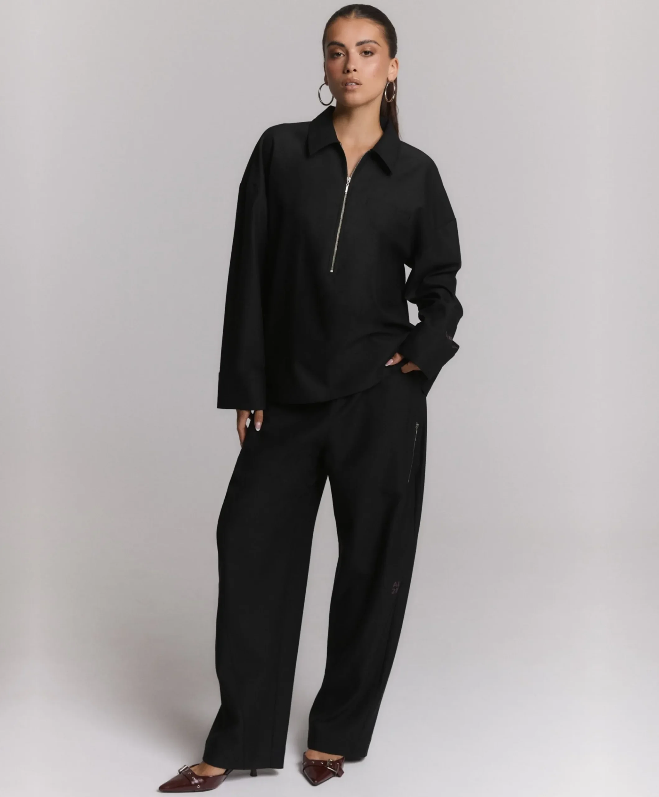 Dames top zwart
