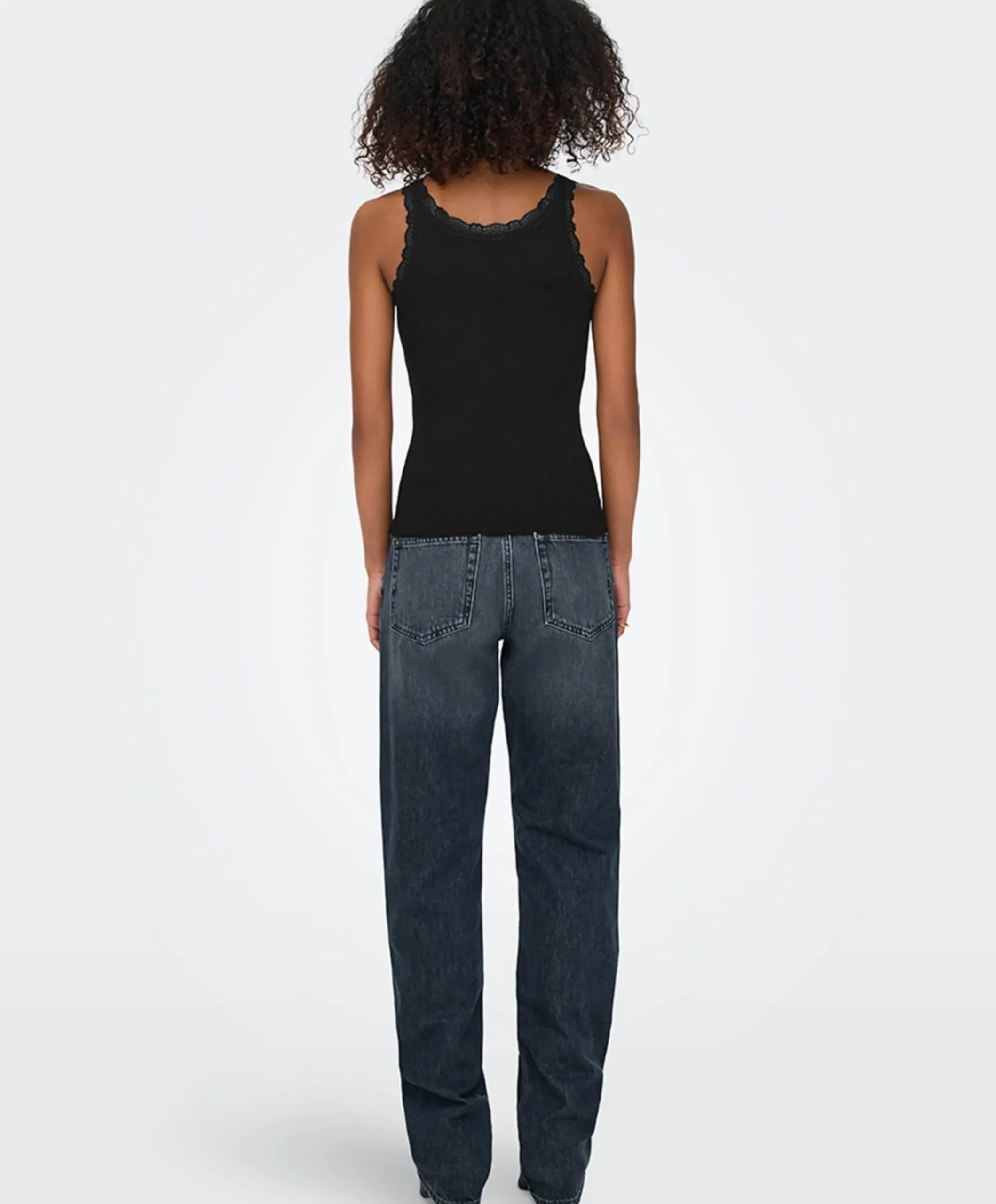Dames top zwart