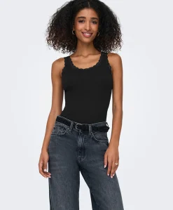 Dames top zwart