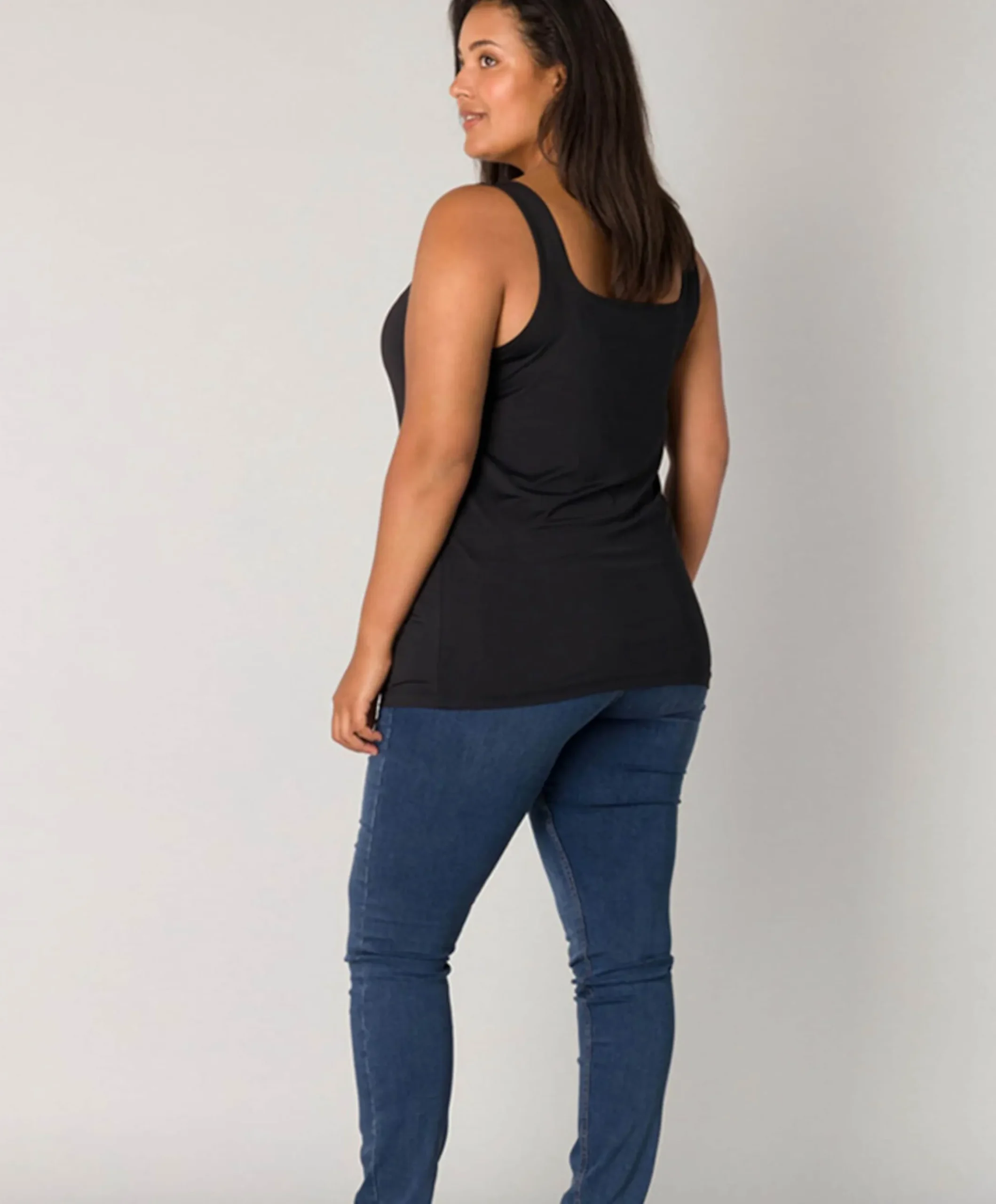 Dames top zwart