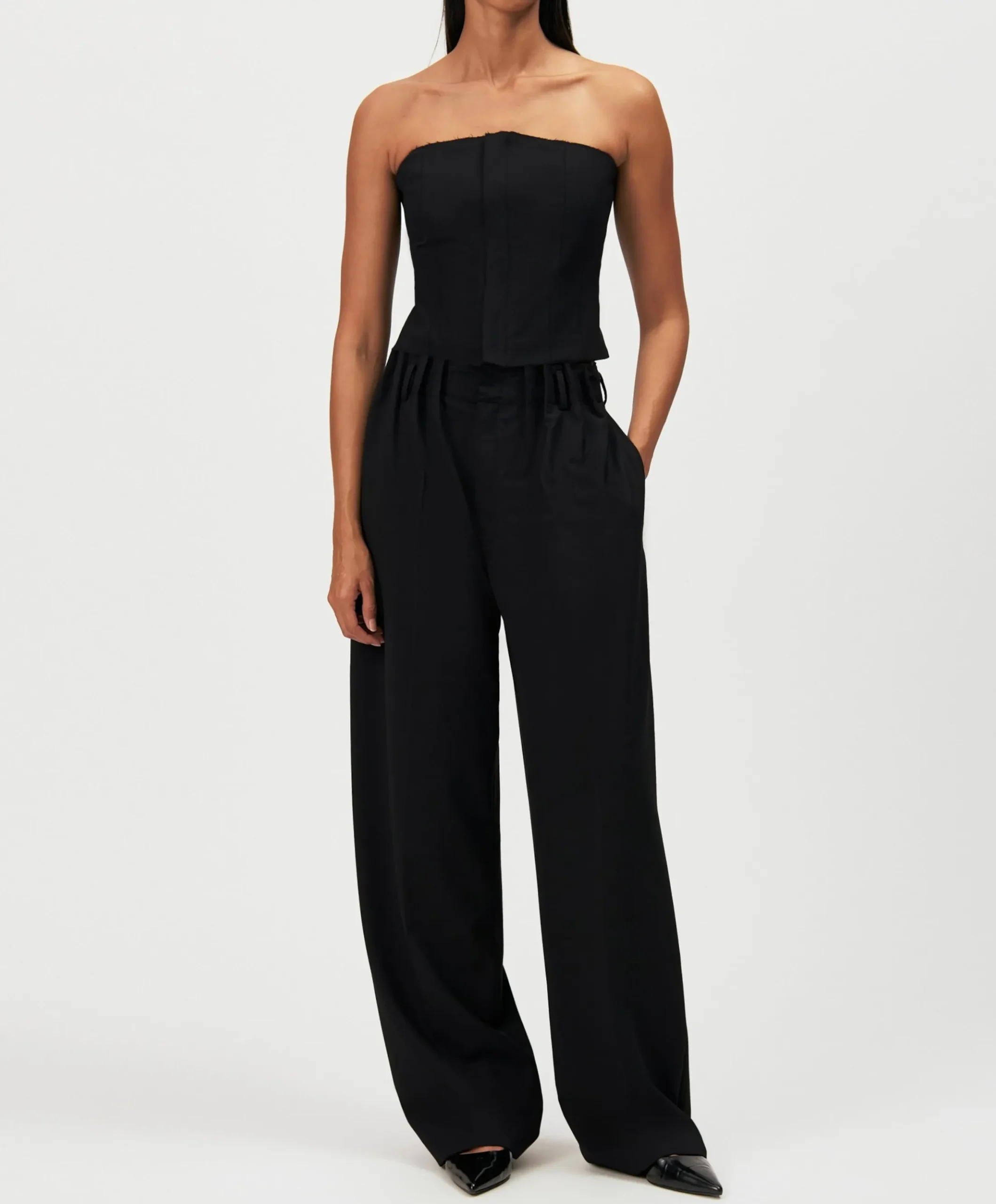 Dames top zwart