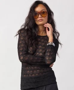 Dames top zwart