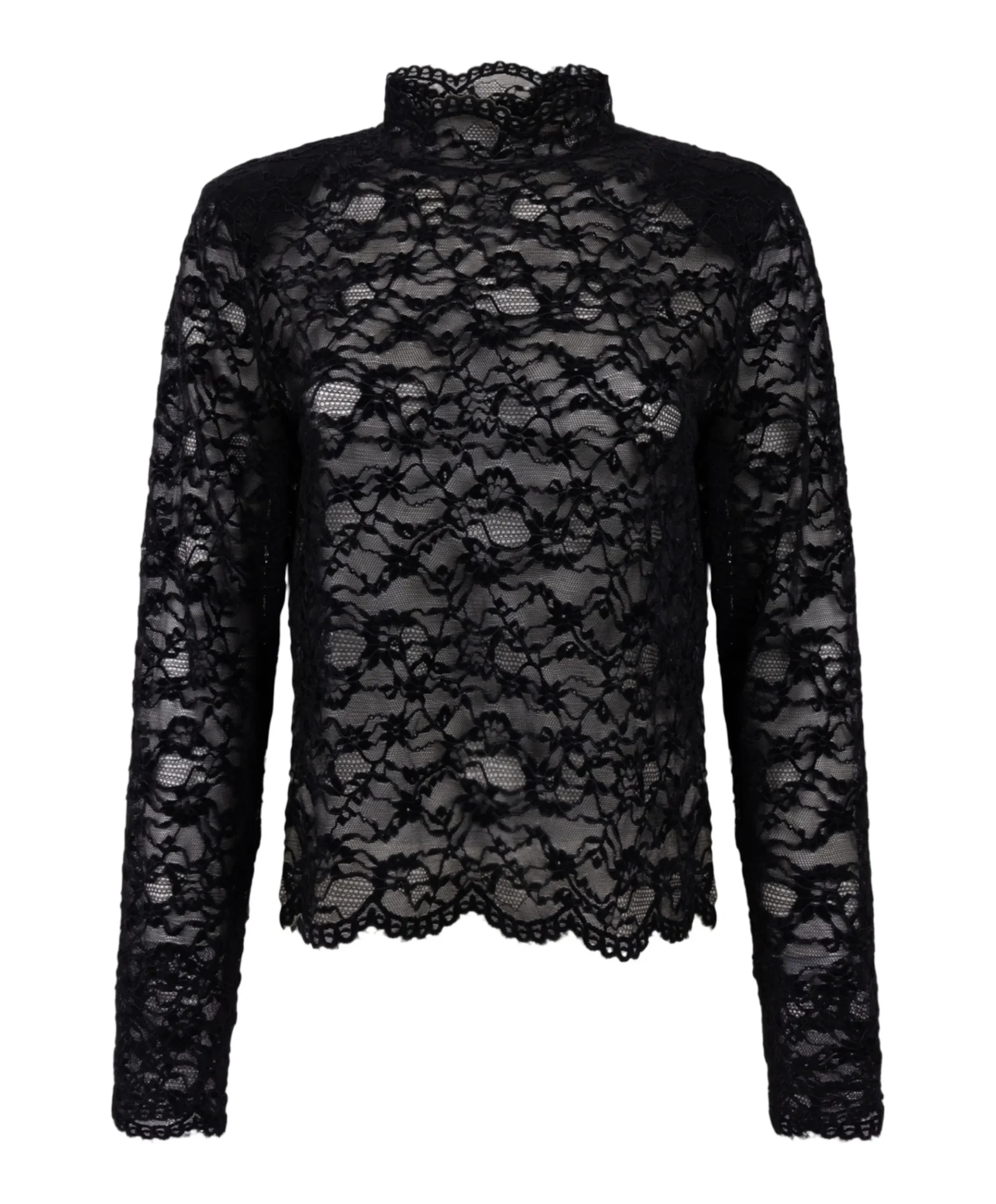Dames top zwart