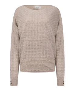 Dames trui beige