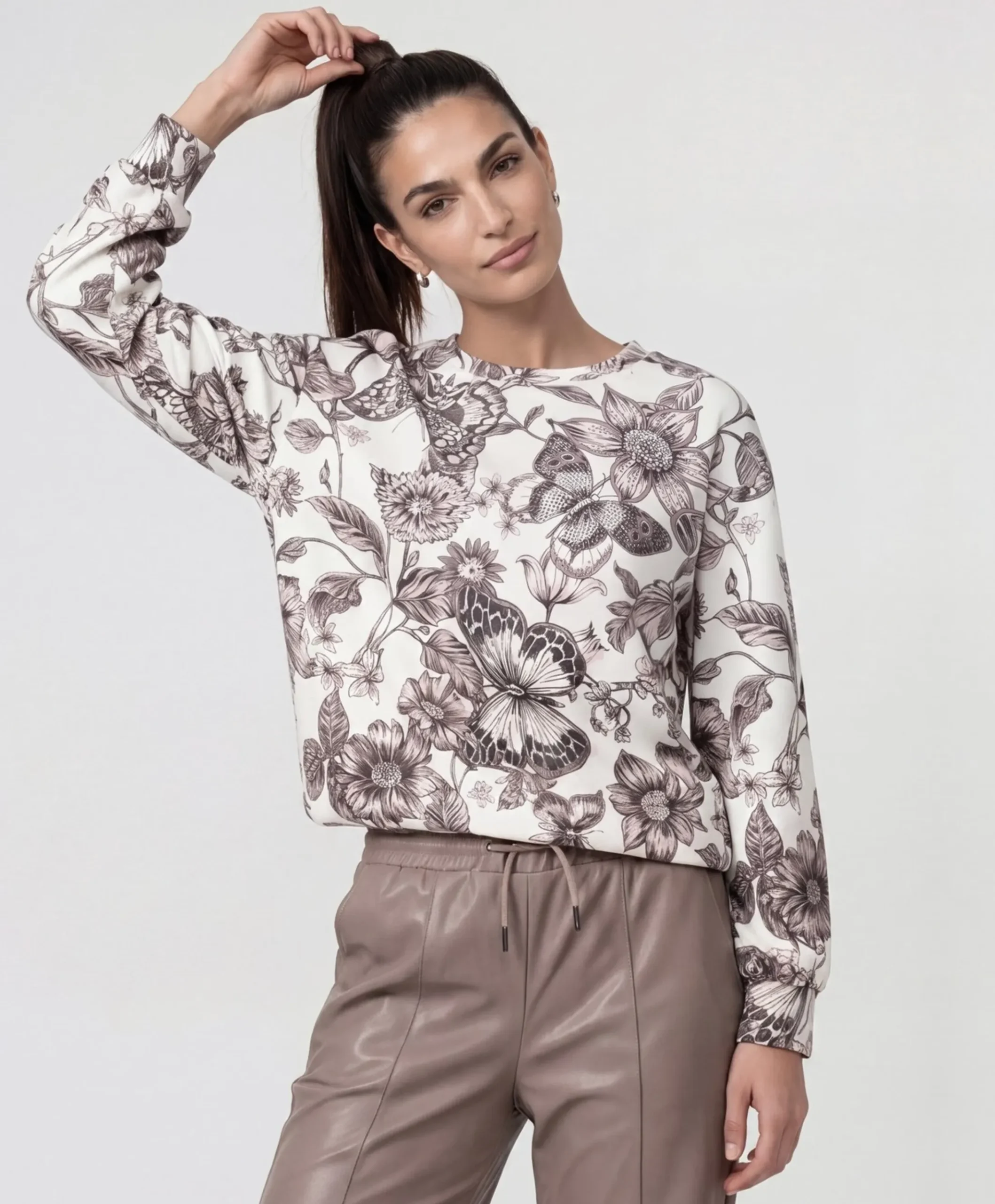 Dames trui beige