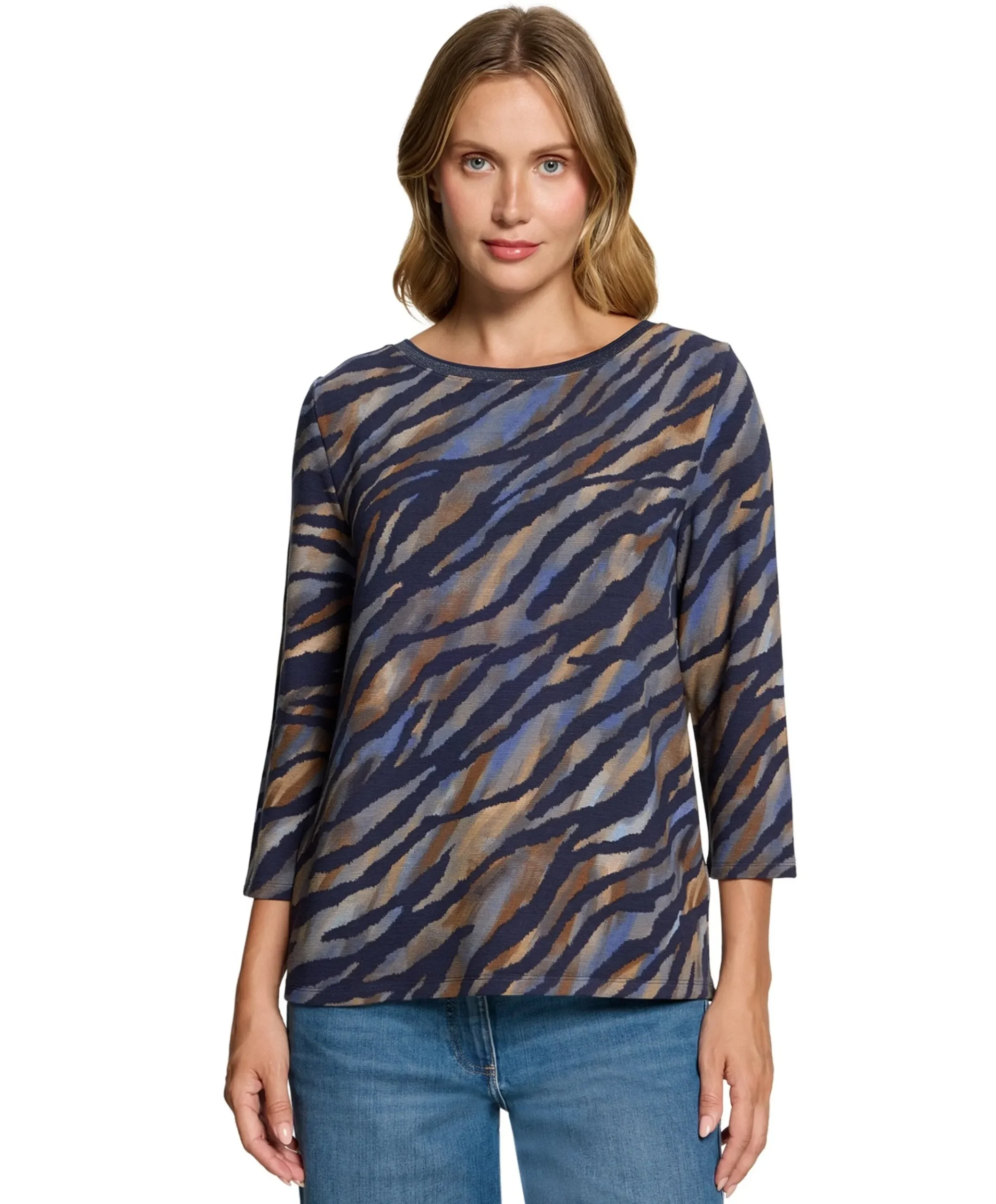 Dames trui blauw