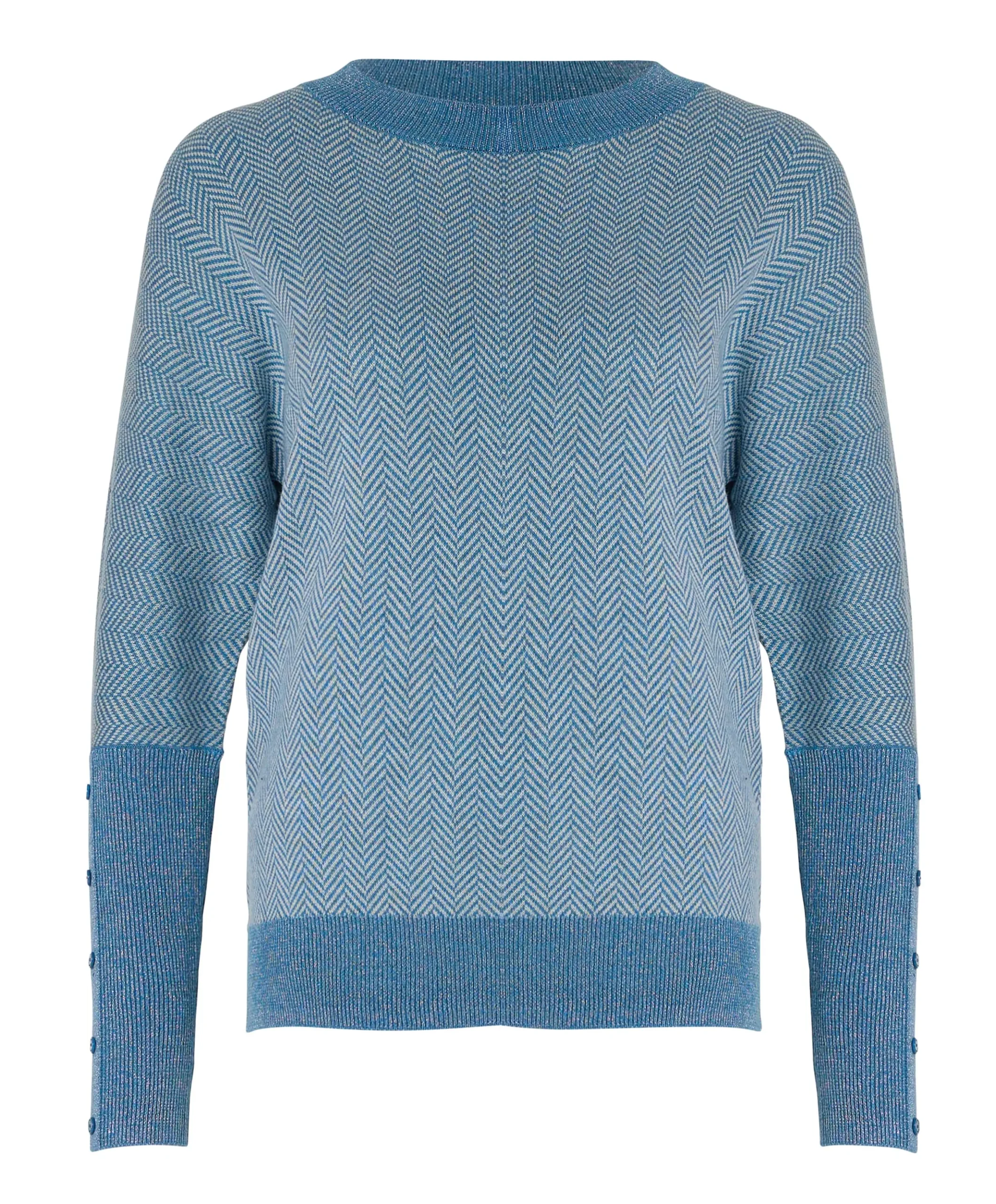 Dames trui blauw