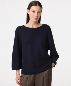 Dames trui blauw