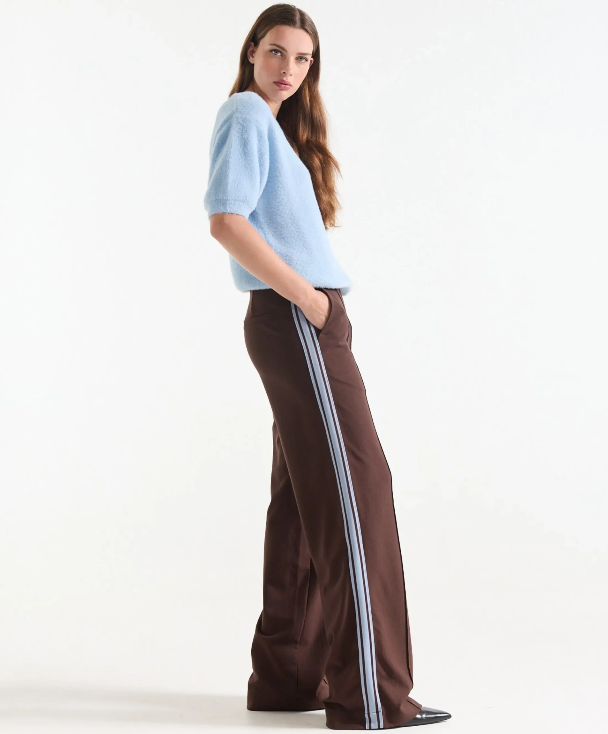 Dames trui blauw
