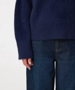 Dames trui blauw