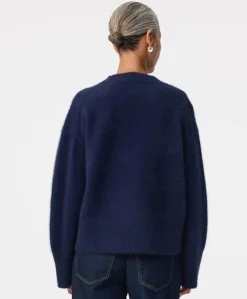 Dames trui blauw