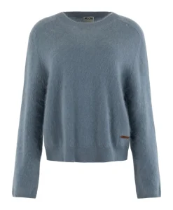 Dames trui blauw