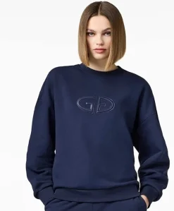 Dames trui blauw