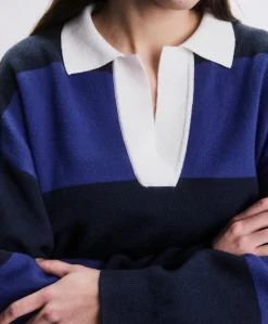 Dames trui blauw