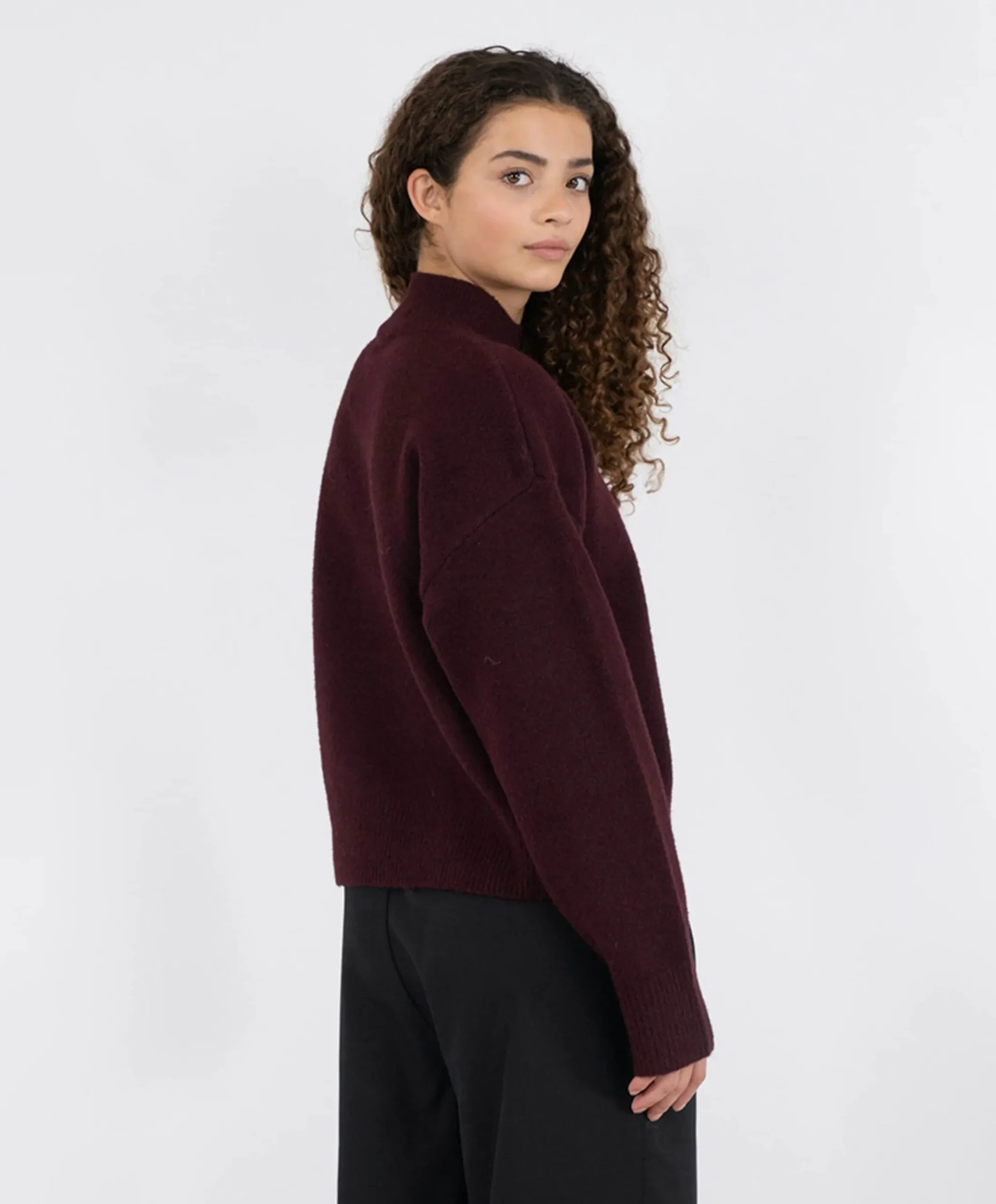 Dames trui bordeaux