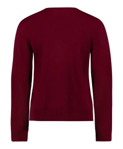 Dames trui bordeaux