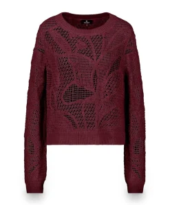 Dames trui bordeaux