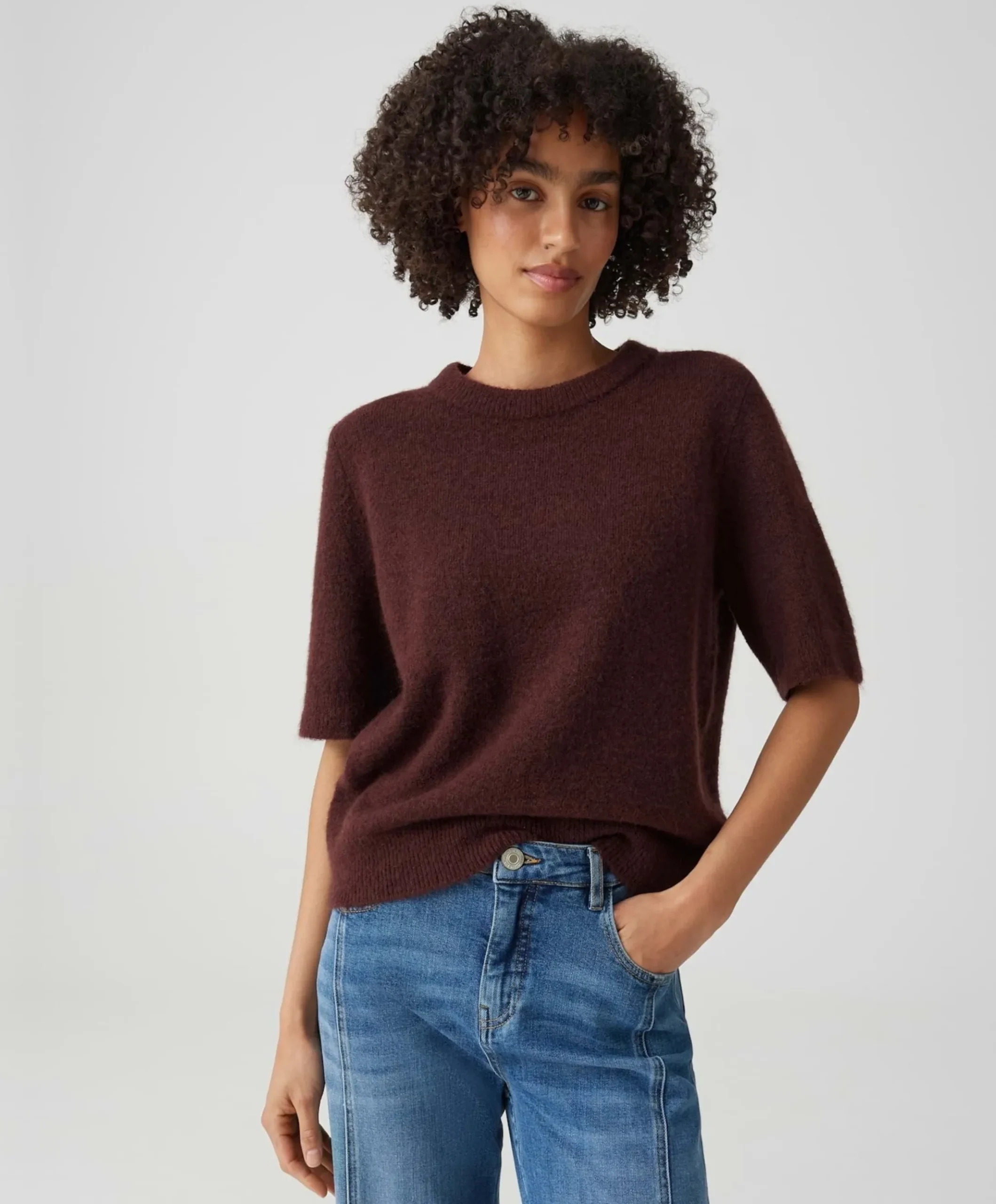 Dames trui bordeaux