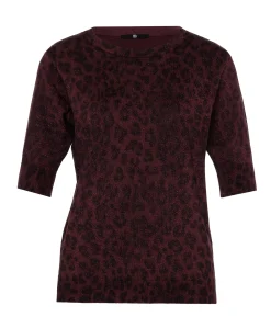 Dames trui bordeaux